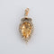 Pendentif Pendentif Ancien Citrine Diamants 58 Facettes