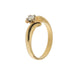 Ring 60 Contrary solitaire ring with diamond 0,30 ct 58 Facettes 31425