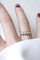 Bague 53 Bague jarretière perles et diamants 58 Facettes