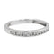 Bague 50 Bague Alliance Or blanc Diamant 58 Facettes 2897794CN
