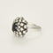 Bague 52,5 Bague or blanc, saphir et diamants 58 Facettes B250347