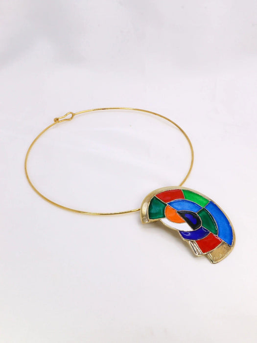 Pendentif Pendentif broche SONIA DELAUNAY Edition ARTCURIAL 58 Facettes 1028.8