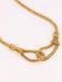 Collier Collier noeud vintage or jaune 58 Facettes J441