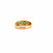 Ring 58 Alliance Yellow Gold Emeralds & Diamonds 58 Facettes 39-GS34674-5