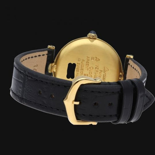 Montre Cartier Montre Must De Cartier Vermeil 58 Facettes MT43215