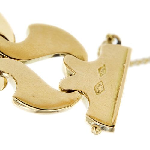 Bracelet Bracelet Tank en or rose 58 Facettes 38835