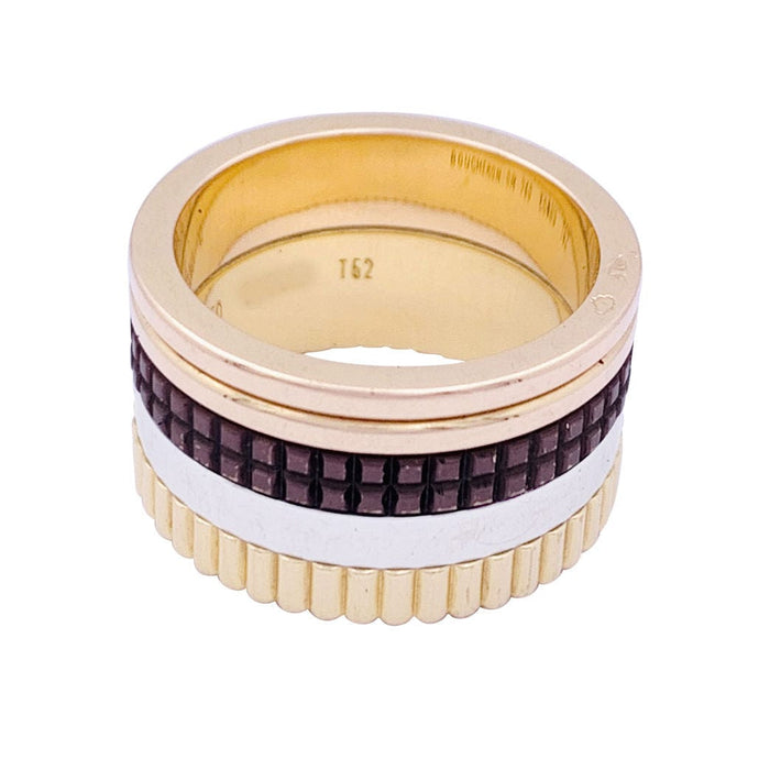 Bague 52 Bague Boucheron "Quatre Classique Large" trois ors. 58 Facettes 33720