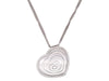 Collier collier CHOPARD happy spirit 4 coeurs 154 diamants 2 or blanc 58 Facettes 264347