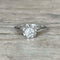 Bague 55 Solitaire or blanc diamant 0.50 carat 58 Facettes 198