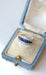 Bague 50 Bague Bandeau Art Deco Saphirs Calibrés et Diamants 58 Facettes