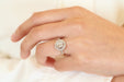 Bague 54 Bague diamant 1,30cts J/P1 en or jaune et platine 58 Facettes 26074-26257