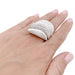 Bague 53 Bague De Grisogono "Onde" or blanc, diamants. 58 Facettes 33895