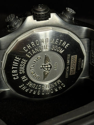 Montre BREITLING - Montre chronographe Avenger Skyland – Automatique – Réf. M13380 58 Facettes