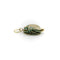 Pendentif Pendentif scarabée en faïence turquoise de style néo-égyptien avec monture en or 14 carats 58 Facettes A2003N
