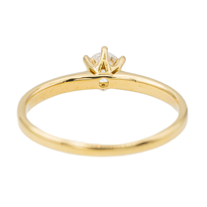 Bague 53 Bague Solitaire Or jaune Diamant 58 Facettes 3249826CN