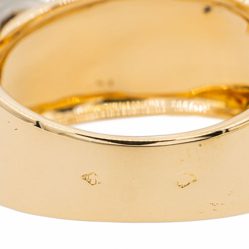 Bague 53.5 Bague Trilogie Or jaune Diamant 58 Facettes 3073306CN