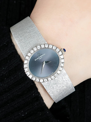 Montre Diamants MONTRE BAUME & MERCIER OR & DIAMANTS 58 Facettes BO/150017