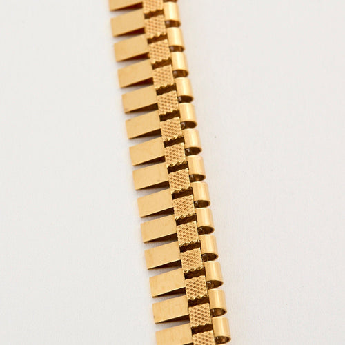 Collier Collier de passementerie or jaune 58 Facettes NAR0023