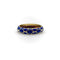 Bague Bague vintage en or 18 carats et émail bleu Tiffany & Co 58 Facettes