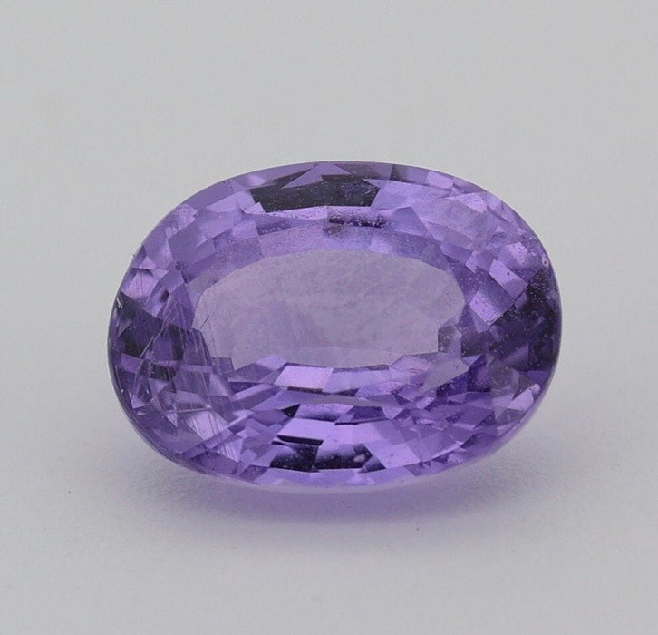 Gemstone Saphir violet non chauffé non traité 1.50cts 58 Facettes 441