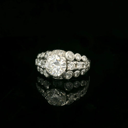 Bague Diamond ring 1950 58 Facettes