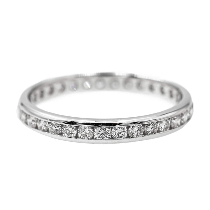 Bague 61 Bague Alliance Or blanc Diamant 58 Facettes 2711805CN