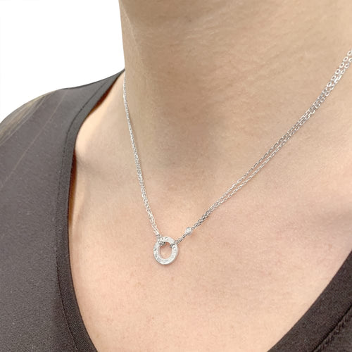 Collier Collier Cartier, « Love», or blanc, diamants. 58 Facettes 35189