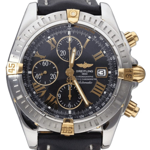 Montre Breitling Montre Chronomat Evolution Chronographe 58 Facettes MT42122