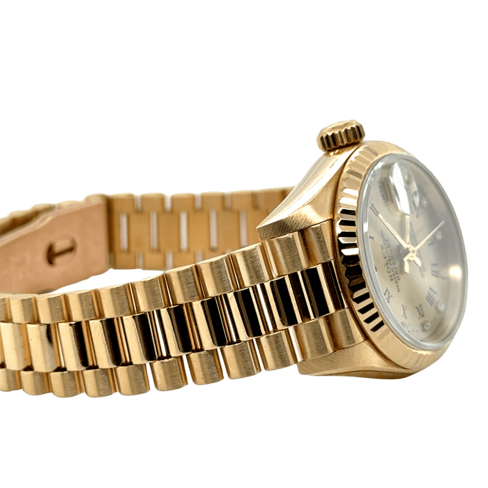 Montre Rolex - Montre Femme date just - Or jaune 58 Facettes 1.0000298/1