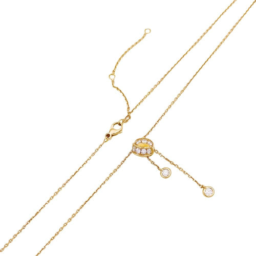 Collier Collier Chaumet, modèle "Lien séduction" en or rose et diamants. 58 Facettes 34868