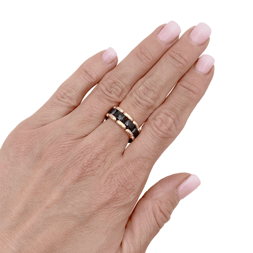 Bague 52 Bague CHANEL, "Ultra" or jaune et céramique. 58 Facettes 34571