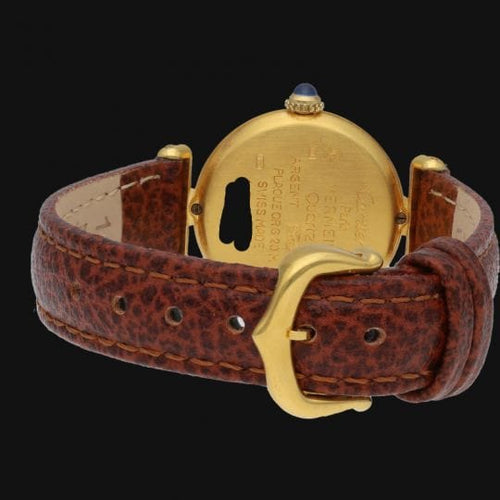 Cartier Montre Colisée Vermeil
