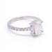 Ring 47 Diamond Solitaire Engagement Ring 58 Facettes D360903FV