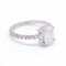 Bague 47 Bague de fiançailles solitaire diamant 58 Facettes D360903FV