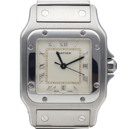 Montre Cartier Montre Santos Galbée Quartz 58 Facettes MT41462