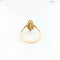 Bague 53 Bague marquise en or jaune et diamants 58 Facettes 30057