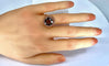 Bague 56 Bague en or jaune et topaze 58 Facettes AB318