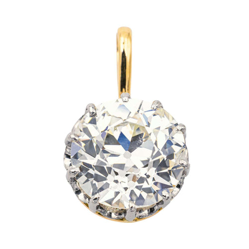 Pendentif Pendentif Or jaune, Platine Diamant 58 Facettes 4199345CN