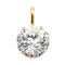 Pendentif Pendentif Or jaune, Platine Diamant 58 Facettes 4199345CN