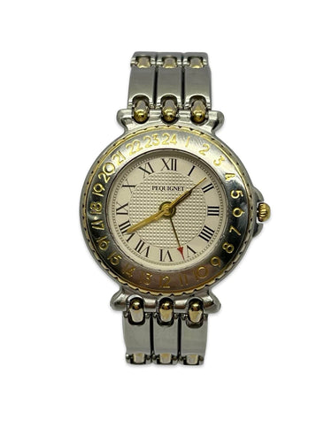 Montre Pequignet Moorea GMT Paul Loup Sulitzer 58 Facettes