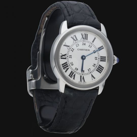 Montre Cartier Montre Ronde Solo 58 Facettes MT40105