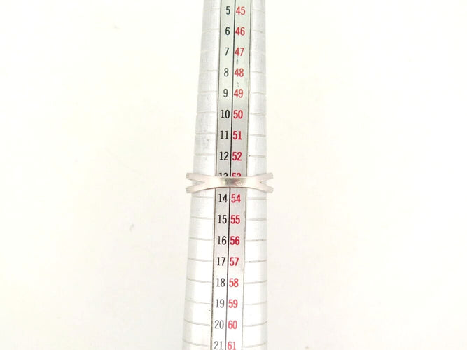 Bague 53 bague FRED chance infinie 4b0886 t53 or blanc 18k 87 diamants 0.15ct 58 Facettes 271716