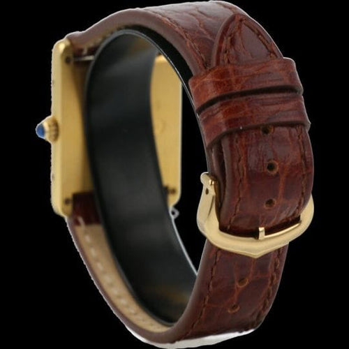 Montre Cartier Montre Must De Cartier Vermeil 58 Facettes MT43316