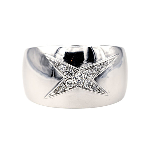 Bague 55 Mauboussin Bague Etoile divine  Or blanc Diamant 58 Facettes 4002437CN