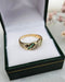 Ring 52 Emerald Ring Yellow gold 58 Facettes 293