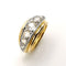 Bague Bague or platine diamants 58 Facettes