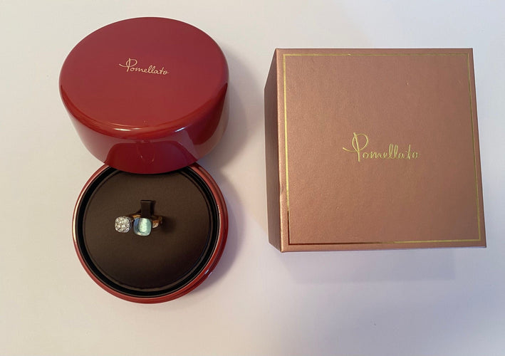 Bague 56 POMELLATO - Bague Nudo deux ors 58 Facettes