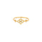 Bague 48 Bague Cartier "Inde Mystérieuse" en or jaune et diamants 58 Facettes
