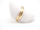 Bague 53.5 Bague double anneau or jaune et diamant 58 Facettes