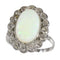 Bague 60 Élégance classique : l'attrait intemporel d'une bague opale vintage des années 1950 58 Facettes 17226-0017